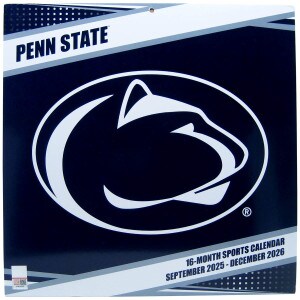 Penn State 16-month sports calendar 2026 front